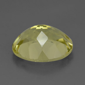 Quarzo naturale giallo da 3,20 ct, taglio ovale, VVS