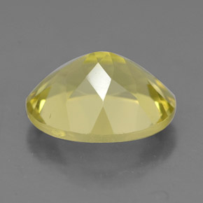 Quarzo naturale giallo da 3,30 ct, taglio ovale, VVS