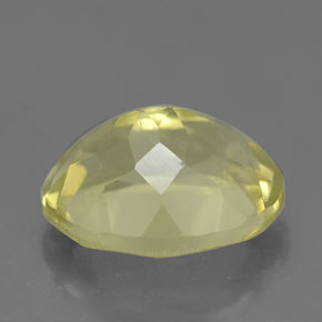 Quarzo naturale giallo da 3,51 ct, taglio ovale, VVS-VS