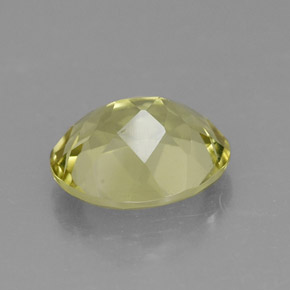 Quarzo naturale giallo da 3,17 ct, taglio ovale, VVS-VS
