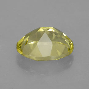 Quarzo naturale giallo da 3,28 ct, taglio ovale, VVS