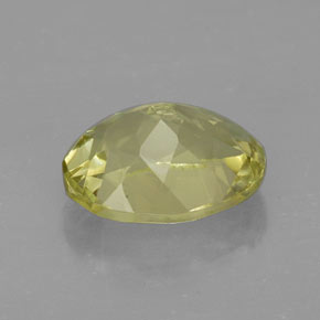 Quarzo naturale giallo da 3,46 ct, taglio ovale, VVS-VS