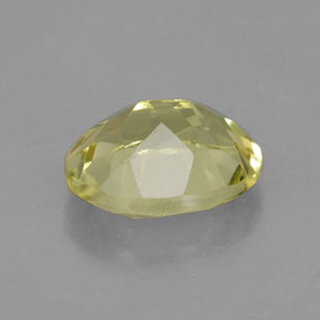 Quarzo naturale giallo da 3,48 ct, taglio ovale, VVS-VS