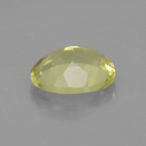 Quarzo Giallo limone naturale da 2.90 ct, Taglio ovale, VVS