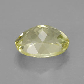 Quarzo naturale giallo da 3,80 ct, taglio ovale, VVS