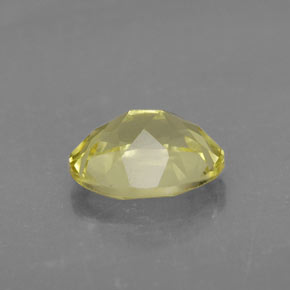 Quarzo naturale giallo da 3,15 ct, taglio ovale, VVS-VS
