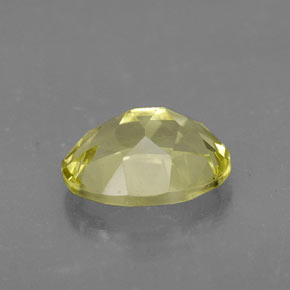 Quarzo naturale giallo da 3,04 ct, taglio ovale, VVS-VS