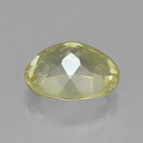 Quarzo Giallo limone naturale da 3.61 ct, Taglio ovale, VVS