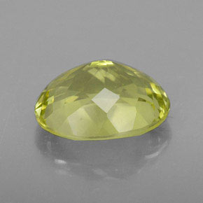 Quarzo Giallo limone naturale da 4.35 ct, Taglio ovale, VVS