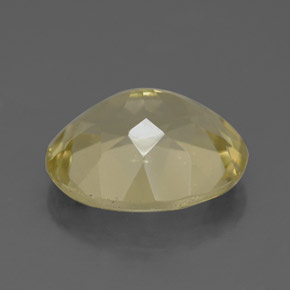 Quarzo naturale giallo da 3,10 ct, taglio ovale, VVS-VS
