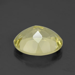 Quarzo naturale giallo da 3,20 ct, taglio ovale, VVS-VS