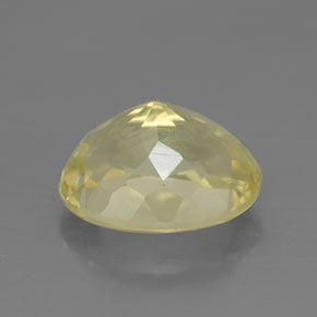 Quarzo naturale giallo da 4,25 ct, taglio ovale, VVS-VS