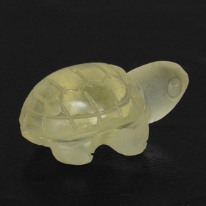 Quarzo naturale giallo da 14,72 ct, trasparente, trasparente/traslucido