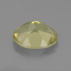 Quarzo naturale giallo da 3,00 ct, taglio ovale, VS