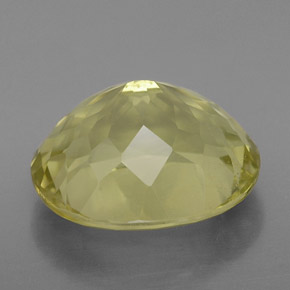 Quarzo naturale giallo da 7,81 ct, taglio ovale, VS-SI