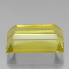 Quarzo naturale giallo da 33,64 ct, baguette, VVS-VS