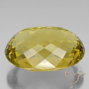 Quarzo Giallo ricco naturale da 100.70 ct, Ovale, VVS