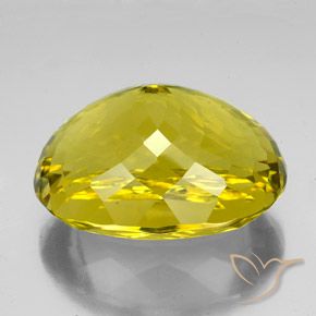 Quarzo Giallo ricco naturale da 161.15 ct, Ovale, VVS