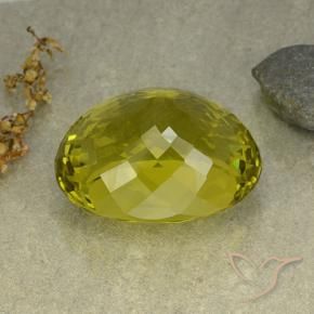 Quarzo Giallo medio naturale da 145.85 ct, Ovale, VVS