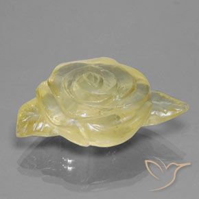 Quarzo Giallo chiaro naturale da 39.56 ct, Taglio a fantasia, Trasparente/Traslucido