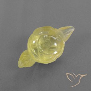 Quarzo Giallo Miele Molto Chiaro naturale da 46.46 ct, Taglio a fantasia, Trasparente/Traslucido