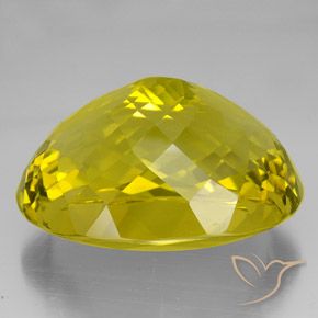 Quarzo Giallo ricco naturale da 189.25 ct, Ovale, VVS