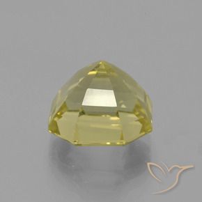Quarzo Giallo medio-chiaro naturale da 8.92 ct, Ottagonale / Taglio smeraldo, VVS