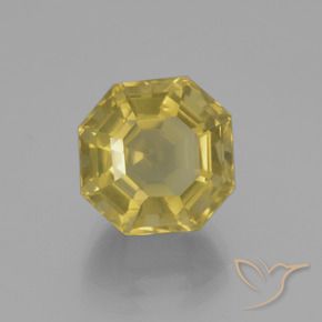 Quarzo Giallo di Digione naturale da 9.41 ct, Ottagonale / Taglio smeraldo, VS