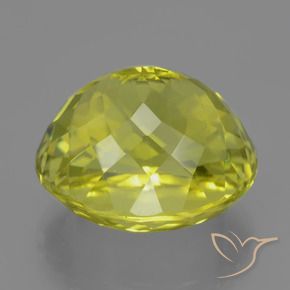 Quarzo Giallo medio naturale da 26.94 ct, Ovale, VVS