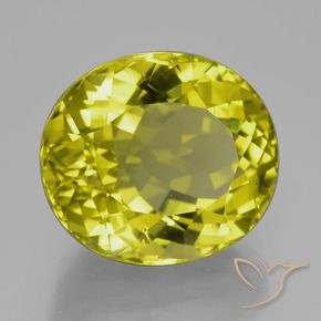 Quarzo Giallo medio naturale da 29.97 ct, Ovale, VVS-VS