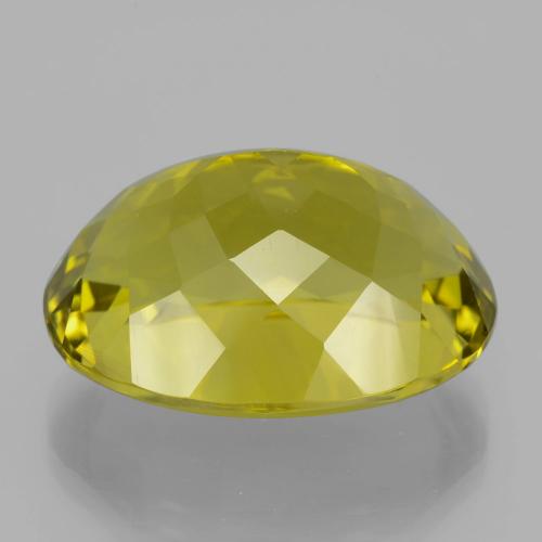 Quarzo Giallo vivido naturale da 35.13 ct, Ovale, VVS