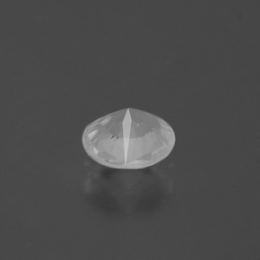 Quarzo Bianco naturale da 0.78 ct, Taglio rotondo, VS