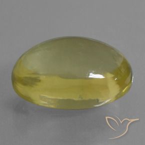 Quarzo Giallo dorato chiaro naturale da 27.02 ct, Ovale, Trasparente
