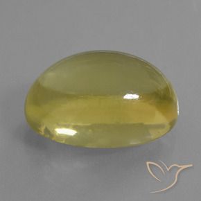 Quarzo Giallo Ananas Chiaro naturale da 27.59 ct, Ovale, Trasparente