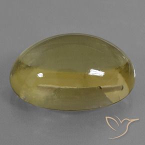 Quarzo Giallo intenso naturale da 37.92 ct, Ovale, Trasparente