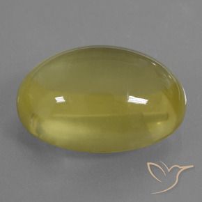 Quarzo Giallo chiaro naturale da 38.22 ct, Ovale, Trasparente