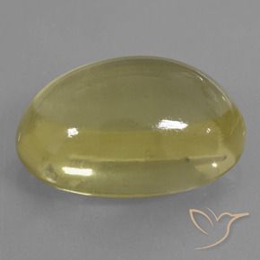 Quarzo Giallo intenso naturale da 39.77 ct, Ovale, Trasparente
