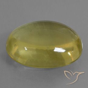 Quarzo Giallo chiaro naturale da 40.21 ct, Ovale, Trasparente