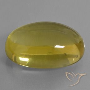 Quarzo Giallo intenso naturale da 55.39 ct, Ovale, Trasparente
