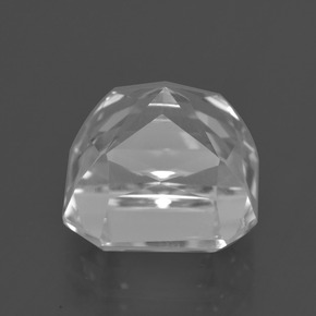 Quarzo Bianco trasparente naturale da 9.12 ct, Taglio smeraldo, VVS