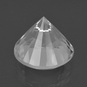 Quarzo Bianco naturale da 9.03 ct, Taglio rotondo, VVS