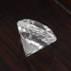 Quarzo Bianco naturale da 4.68 ct, Taglio rotondo, VVS