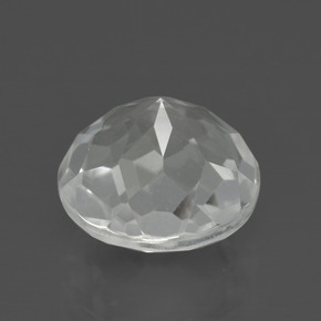 Quarzo Bianco naturale da 5.11 ct, Taglio rotondo, VS