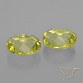 Gemme di Quarzo Giallo medio naturale da 4.72 ct, Ovale, VVS