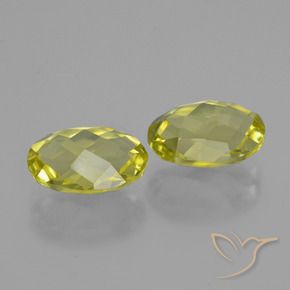 Gemme di Quarzo Giallo mais naturale da 4.17 ct, Ovale, VVS-VS