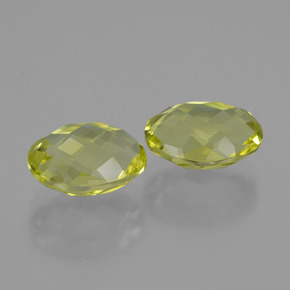 Gemme di Quarzo Giallo medio naturale da 5.02 ct, Taglio ovale, VVS-VS
