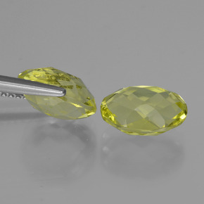 Gemme di Quarzo Giallo medio naturale da 5.02 ct, Taglio ovale, VVS-VS