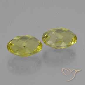 Gemme di Quarzo Giallo medio naturale da 5.04 ct, Ovale, VVS-VS