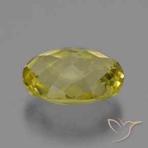 Quarzo Giallo chiaro naturale da 16.43 ct, Ovale, VVS-VS
