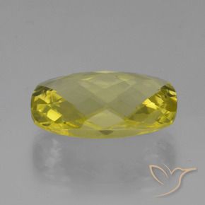 Quarzo Giallo chiaro naturale da 14.81 ct, Cuscino, VVS